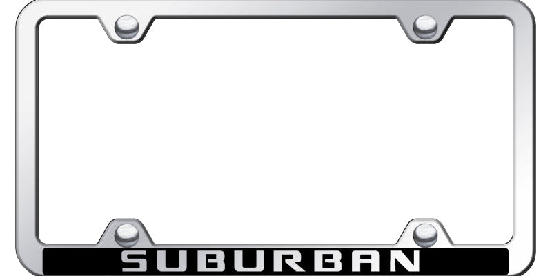 Suburban Wide Body ABS Frame - Laser Etched Mirrored