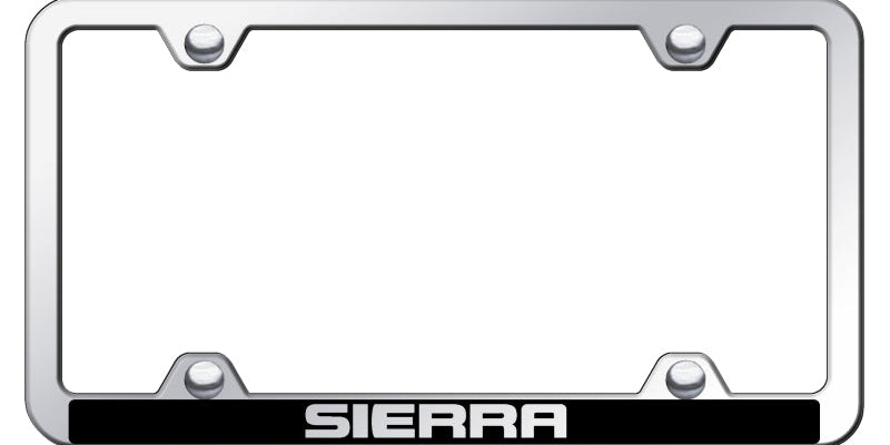 Sierra Wide Body ABS Frame - Laser Etched Mirrored