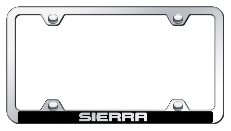 Sierra Wide Body ABS Frame - Laser Etched Mirrored