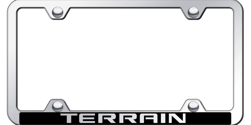 Terrain Wide Body ABS Frame - Laser Etched Mirrored