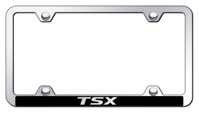 TSX Wide Body ABS Frame - Laser Etched Mirrored