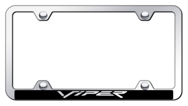 Viper (Fangs) Wide Body ABS Frame - Laser Etched Mirrored