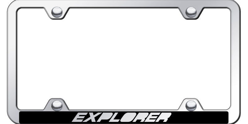 Explorer Wide Body ABS Frame - Laser Etched Mirrored