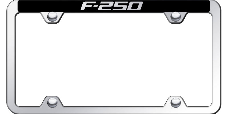 F-250 Wide Body ABS Truck Frame - Laser Etched Mirrored