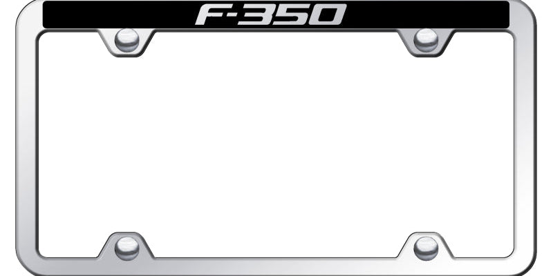 F-350 Wide Body ABS Truck Frame - Laser Etched Mirrored