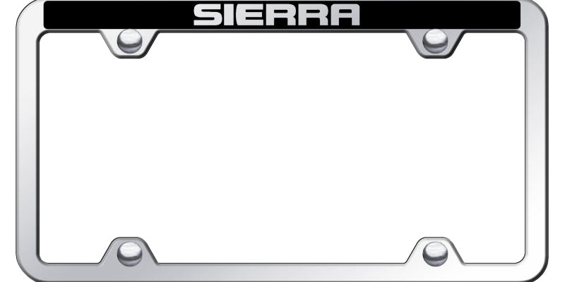 Sierra Wide Body ABS Truck Frame - Laser Etched Mirrored