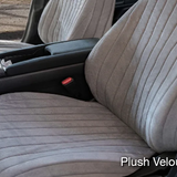 Plush Velour Seat Covers