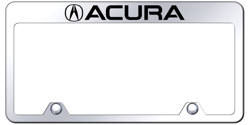 Acura Steel Truck Frame - Laser Etched Mirrored