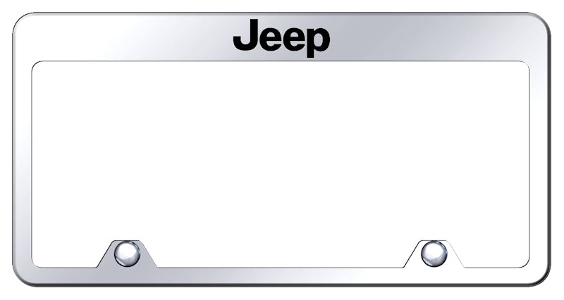 Jeep Steel Truck Frame - Laser Etched Mirrored