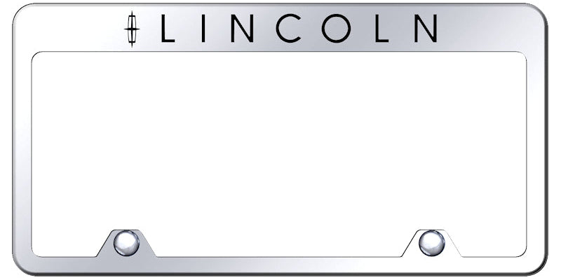 Lincoln Steel Truck Frame - Laser Etched Mirrored