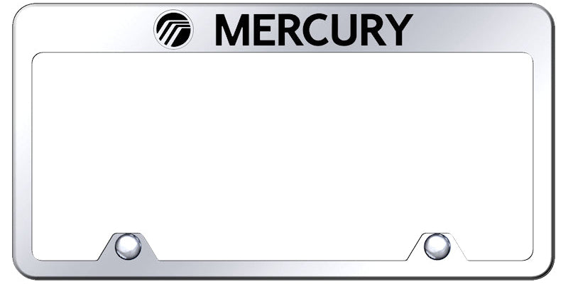 Mercury Steel Truck Frame - Laser Etched Mirrored