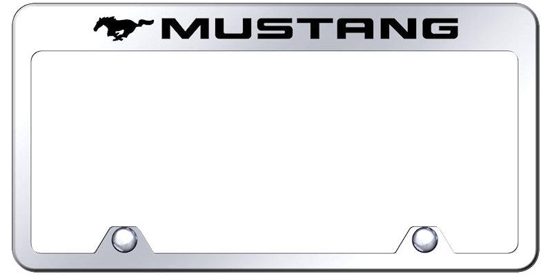 Mustang Steel Truck Frame - Laser Etched Mirrored