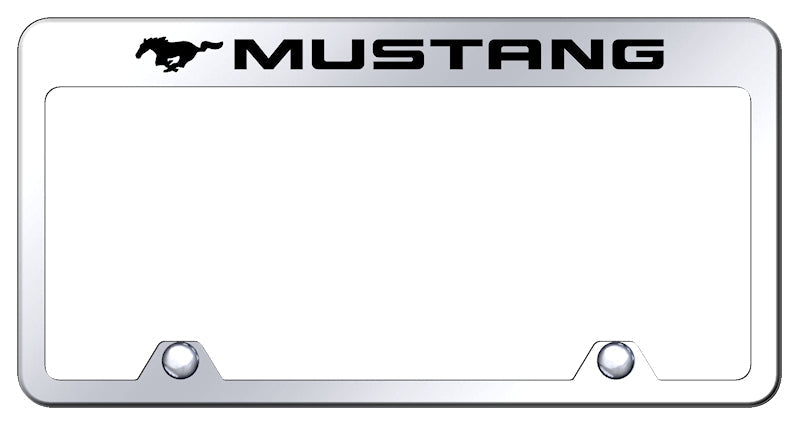 Mustang Steel Truck Frame - Laser Etched Mirrored