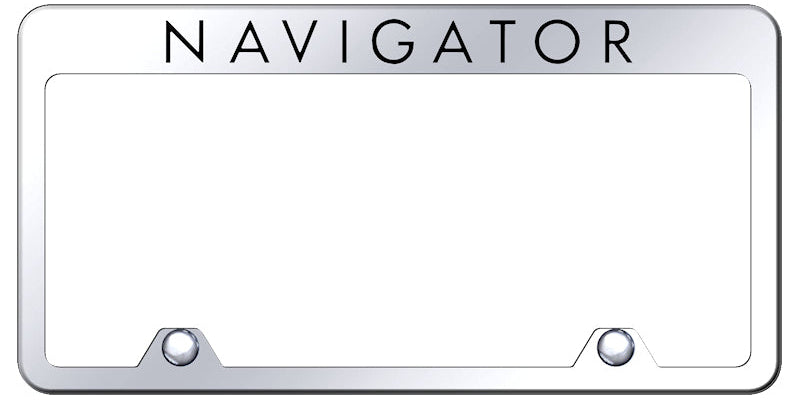 Navigator Steel Truck Frame - Laser Etched Mirrored