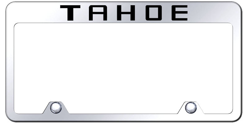 Tahoe Steel Truck Frame - Laser Etched Mirrored