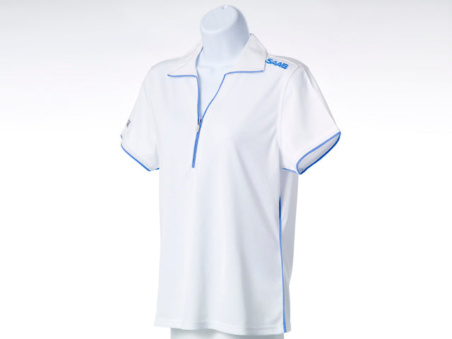 Ladies White Golf Shirt