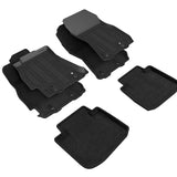 All-Weather Custom-Fit Floor Mats for Subaru Legacy/ Outback 2015-2019 with Non-Slip Backing - Black - 1st Row 2nd Row