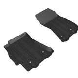 All-Weather Custom-Fit Floor Mats for Subaru Legacy / Outback 2015-2019 with Non-Slip Backing - Black - 1st Row