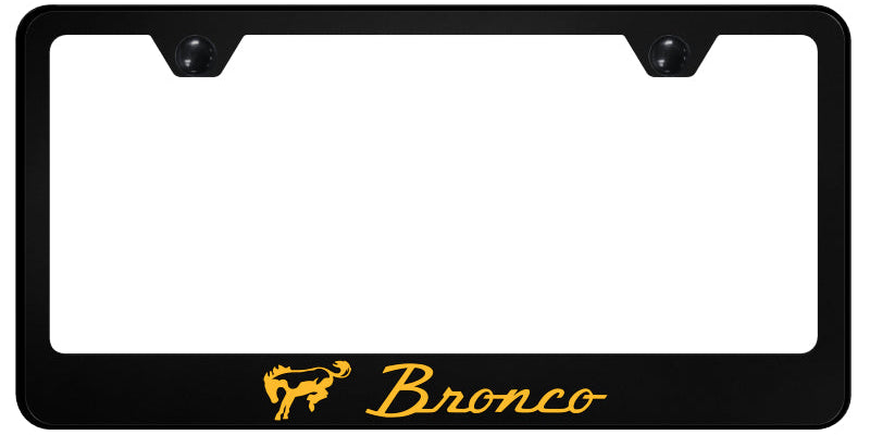 Bronco Orange PC Frame - UV Print on Black