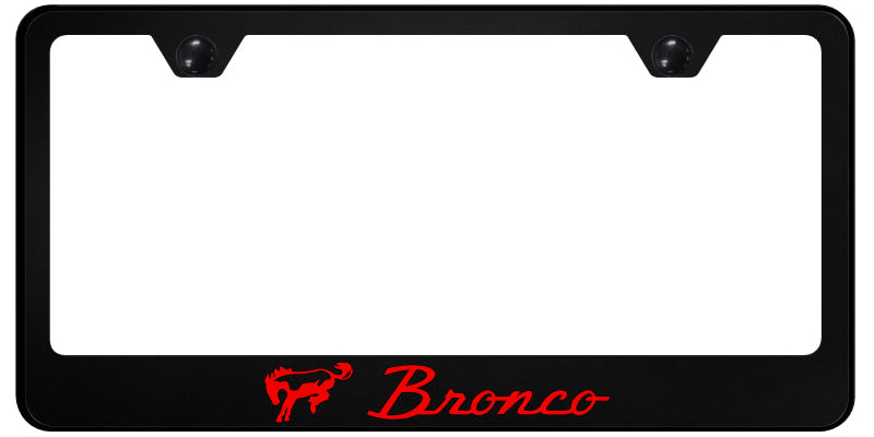 Bronco Red PC Frame - UV Print on Black