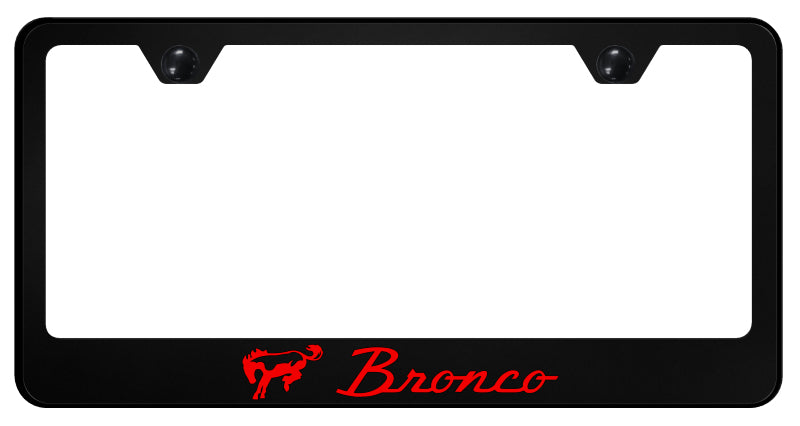 Bronco Red PC Frame - UV Print on Black