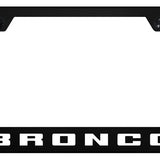 Bronco Stripe Blue PC Frame - UV Print on Black