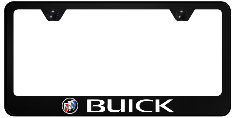 Buick (Tri-Color Fill) PC Frame - UV Print on Black