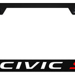 Civic SI PC Frame - UV Print on Black