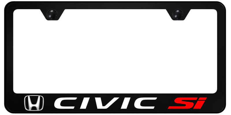 Civic SI PC Frame - UV Print on Black