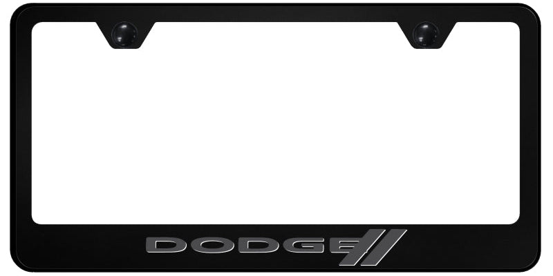 Dodge Ghost PC Frame - UV Print on Black