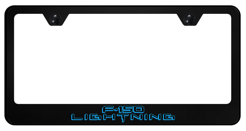 F-150 Lightning PC Frame - UV Print on Black