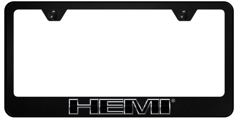 Hemi Chrome PC Frame - UV Print on Black