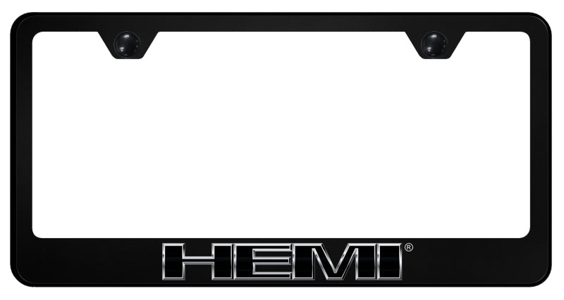 Hemi Chrome PC Frame - UV Print on Black