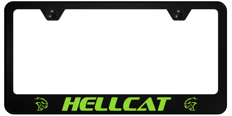 Hellcat Green PC Frame - UV Print on Black