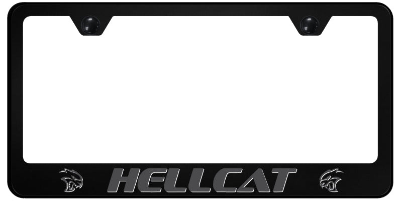 Hellcat Ghost PC Frame - UV Print on Black