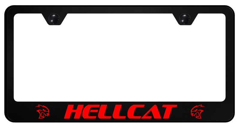 Hellcat Red PC Frame - UV Print on Black