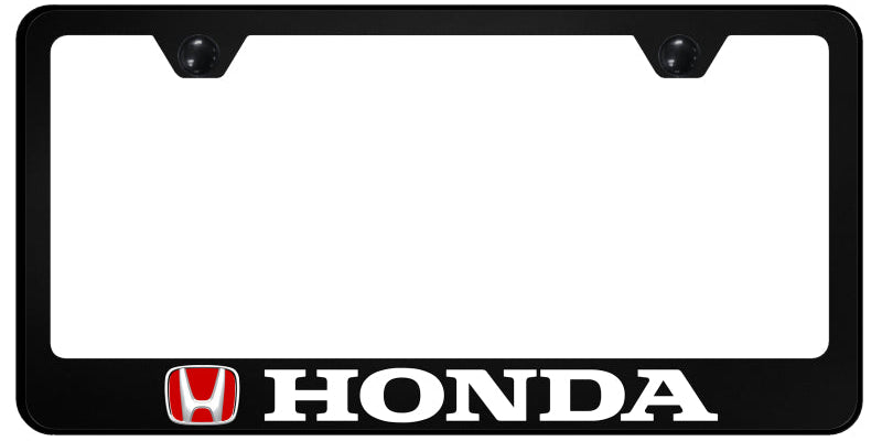 Honda (Red Fill) PC Frame - UV Print on Black