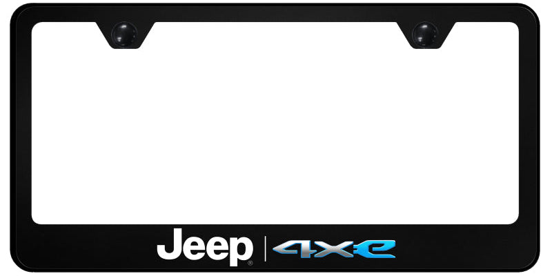 Jeep 4xe PC Frame - UV Print on Black