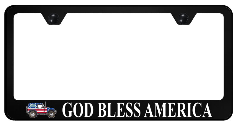 Jeep GBA PC Frame - UV Print on Black