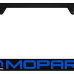 Mopar Name and Logo PC Frame - UV Print on Black