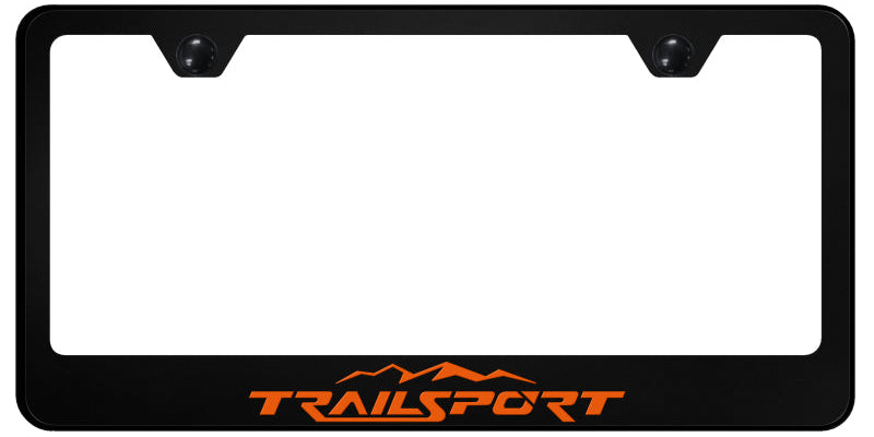 TrailSport Orange PC Frame - UV Print on Black