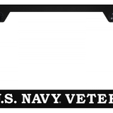 Military U.S. Navy Veteran PC Frame - UV Print on Black