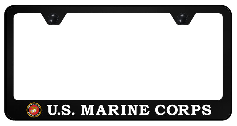 U.S.M.C. Badge PC Frame - UV Print on Black