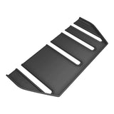 All-Weather Custom-Fit Floor Mats for Tesla Model X 7-Seat 2022-2025 with Non-Slip Backing - Black - 3rd Row