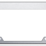 Blank Steel Truck Cut-Out Frame - Brushed