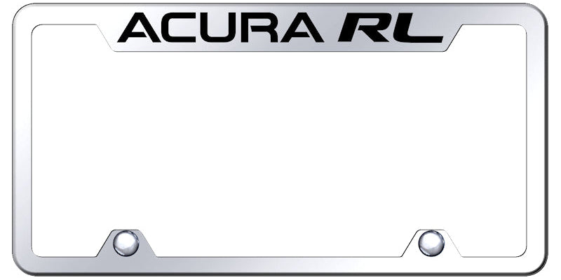 Acura RL Steel Truck Cut-Out Frame - Laser Etched Mirrored