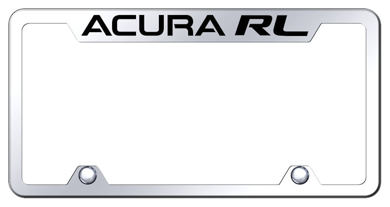 Acura RL Steel Truck Cut-Out Frame - Laser Etched Mirrored