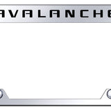 Avalanche Steel Truck Cut-Out Frame - Laser Etched Mirrored