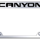 Canyon Steel Truck Cut-Out Frame - Laser Etched Mirrored