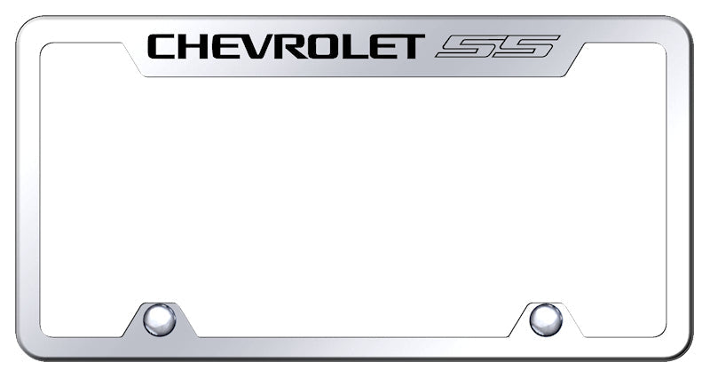 Chevrolet SS Steel Truck Cut-Out Frame - Etched Mirrored